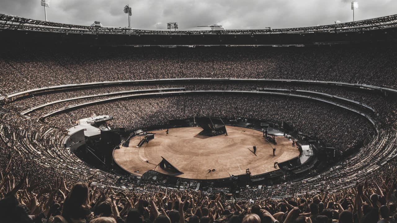acara di stadium