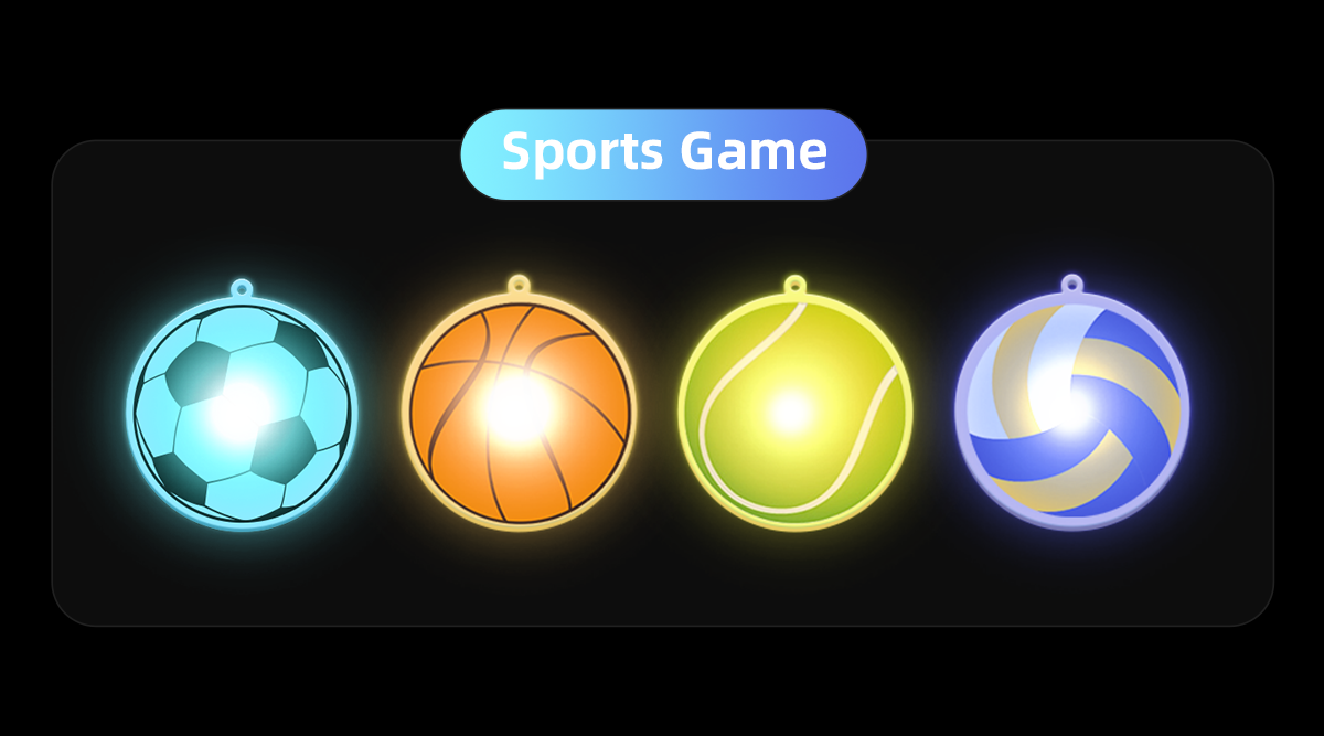 sports LED lanyard sports LED lanyard